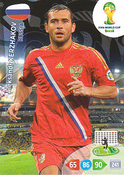 Aleksandr Kerzhakov Russia Panini 2014 World Cup #290